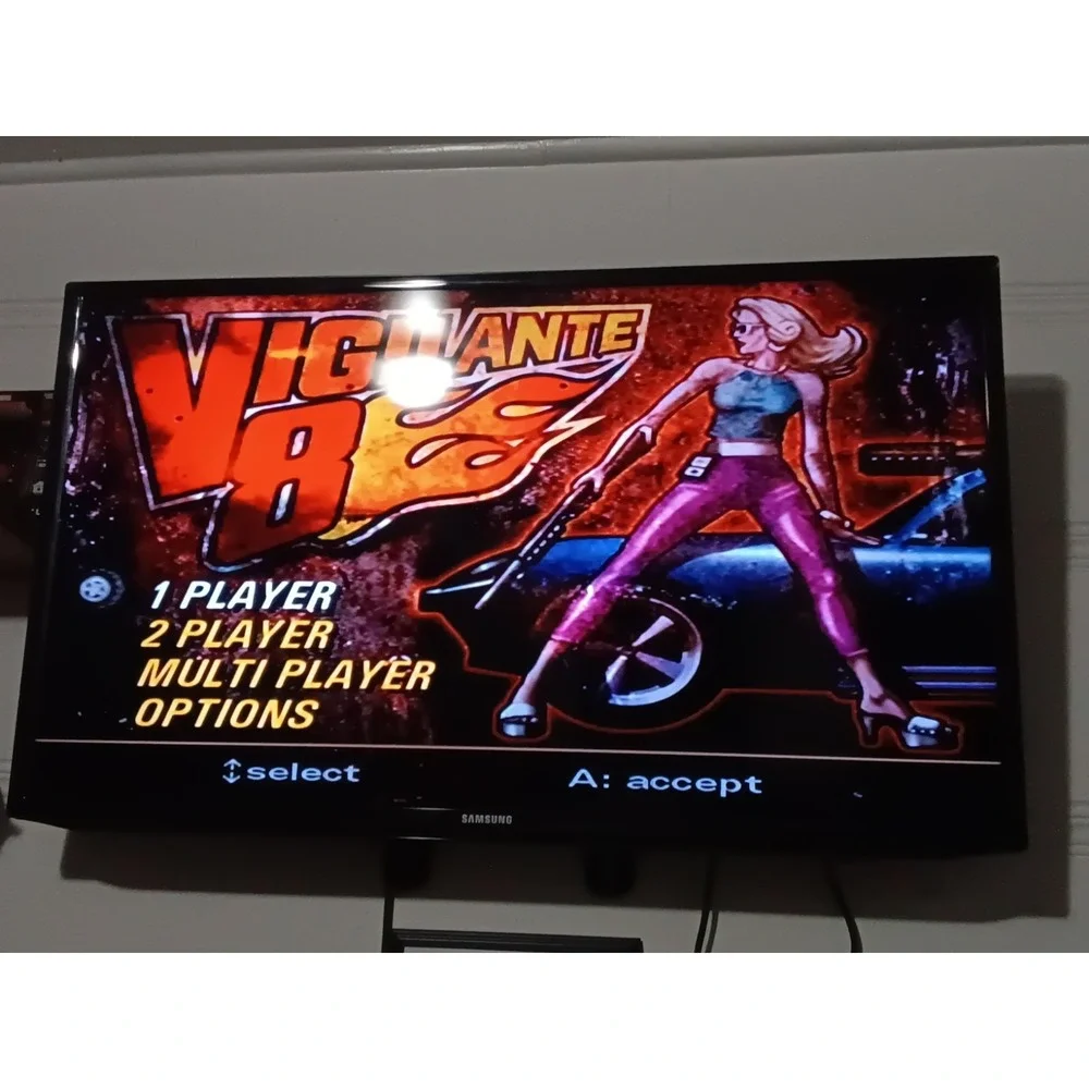 N64 Nintendo 64 Console - comes with Vigilante 8